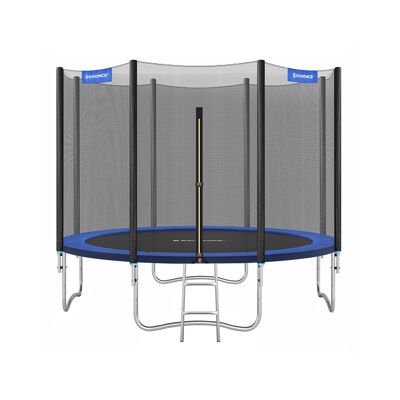 Trampoline Ø 305 cm zwart-blauw Ø 305 cm