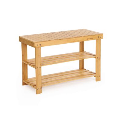 Schoenenrek Bamboe 70 x 45 x 28 cm (L x H x P)