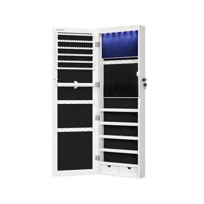 Elegante hangende sieradenkast 37 x 10 x 120 cm (L x B x H)