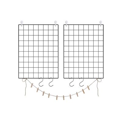 Grid fotowand set van 2 met accessoires