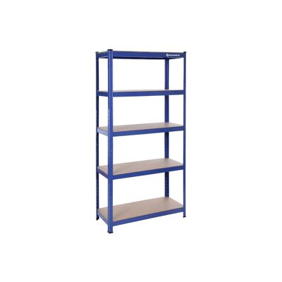 Heavy Duty Rek 875 kg Blauw 90 x 180 x 40 cm (B x H x D)