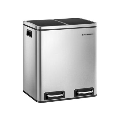 Afvalscheidingssysteem 30 liter (2 x 15 L) 41 x 47 x 36 cm (B x H x D)