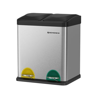 Recipiente para alimentos de 30 litros (2 x 15 L) 39,5 x 48 x 30,5 cm (An x Al x Pr)