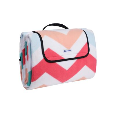 Franela de punto con zigzag XXL