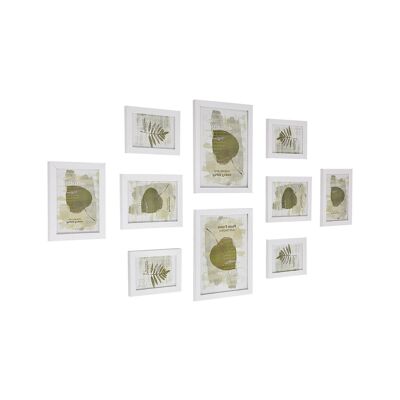 Fotolijst set van 10 blanco 28,4 x 23,3 x 1,2 cm (An x Al x P, 2 x)