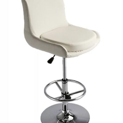 Barkruk Florida ingenio 44x41x100 ingenio kunstleer Verchroomd metal