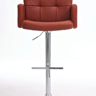 Los Angeles kunstleren corteccia cognac 56x60x93 cognac kunstleer metaal