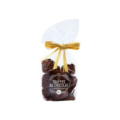 Trufas de chocolate con crema de Isigny