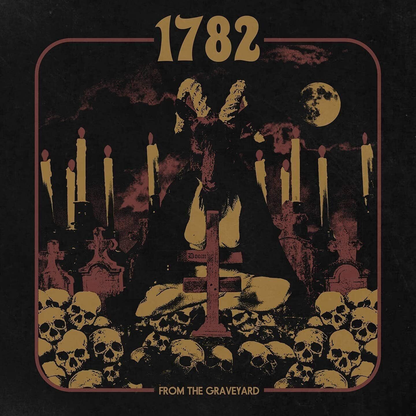 LP de 1782: From The Graveyard (vinilo dorado y negro)