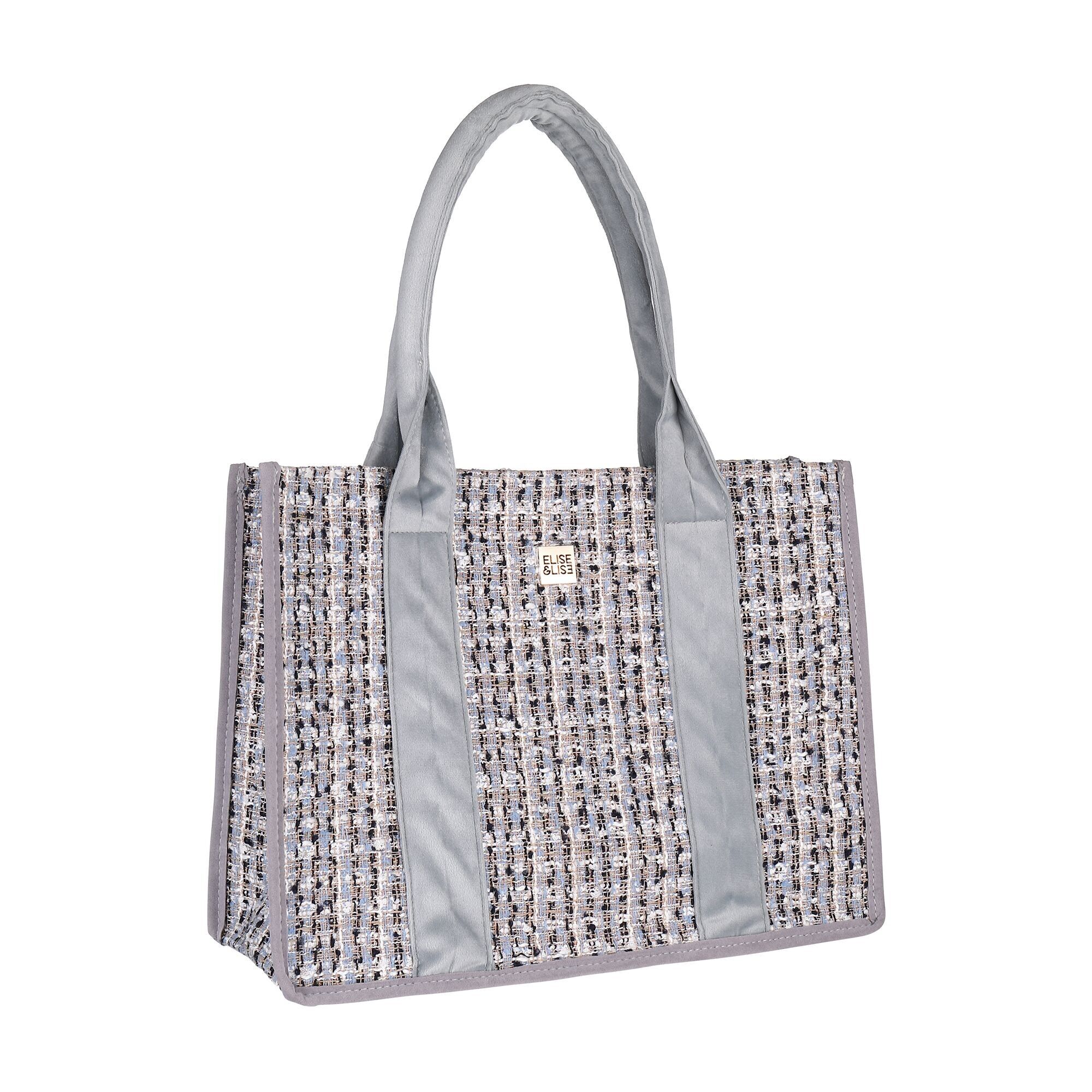 Sacs Cabas Tweed Et Velours Collection Tweed