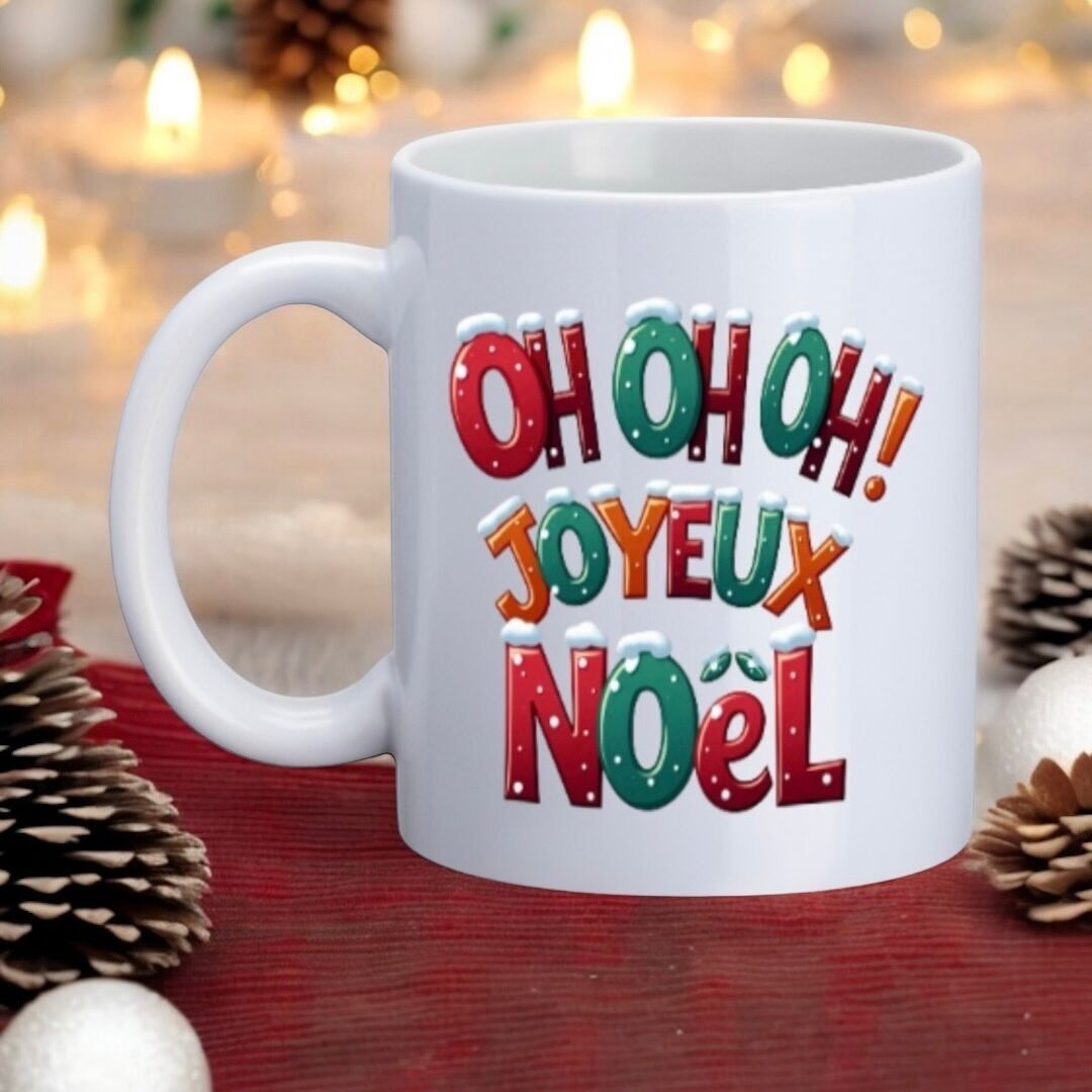 Mug, "Oh Oh Oh! Merry Christmas"