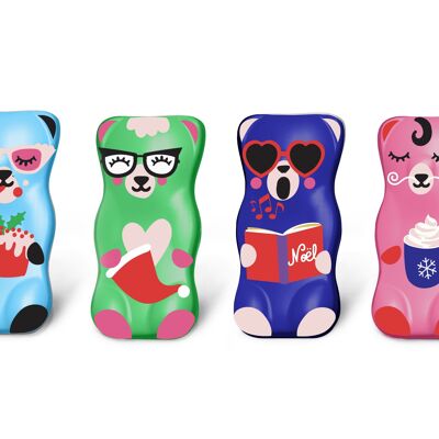CIONDOLO IN METALLO - ORSO MARSHMALLOW