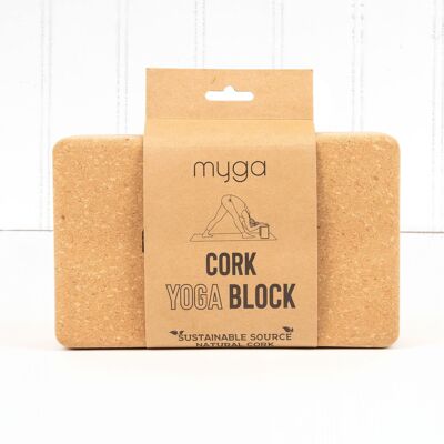 Bloque de yoga - corcho