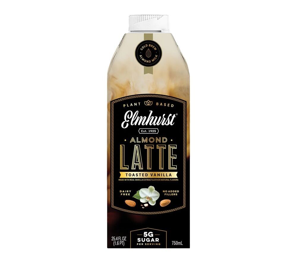 Latte Alla Mandorla Tostata Alla Vaniglia di Elmhurst 750 ml