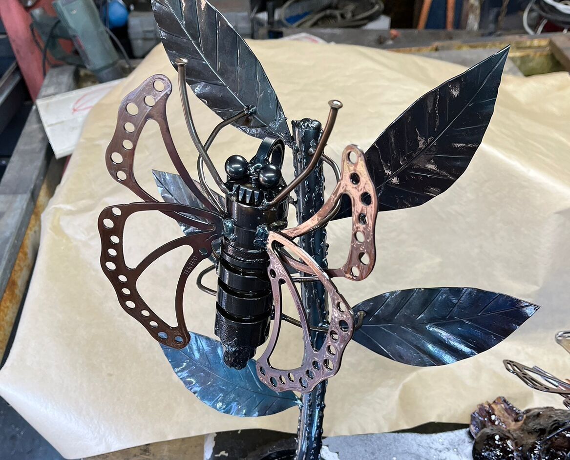 Farfalla sul suo ramo