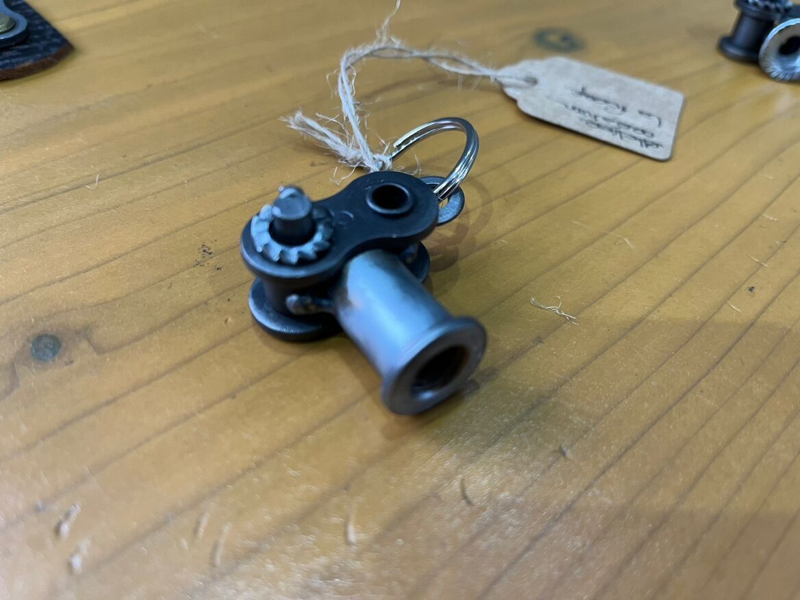 Portachiavi con fotocamera e zoom