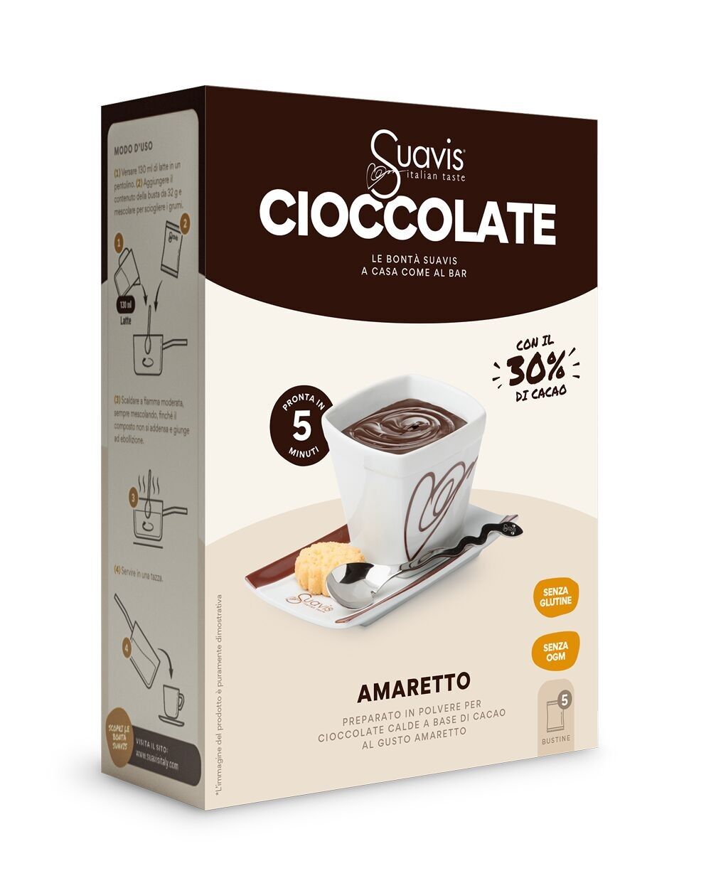 Chocolate Caliente Amaretto