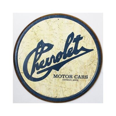 Placa metalica CHEVROLET VINTAGE