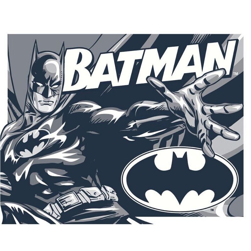 Metallplatte Batman - Duotone
