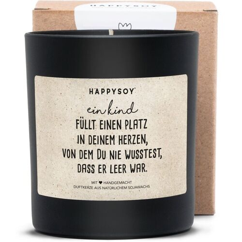 Duftkerze - Ein Kind füllt einen Platz in Deinem Herzen, von dem Du nie wusstest, dass er leer war.