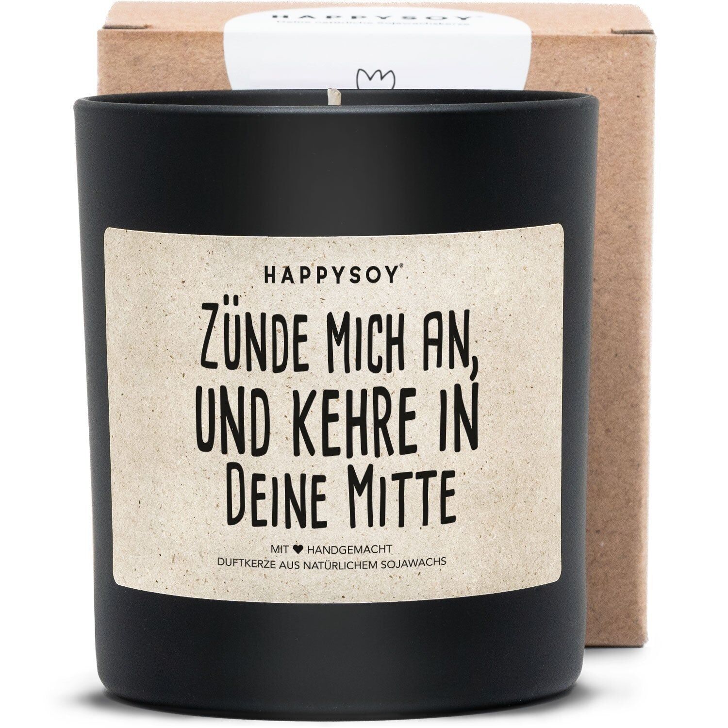 Vela perfumada - Enciéndeme y vuelve a tu centro