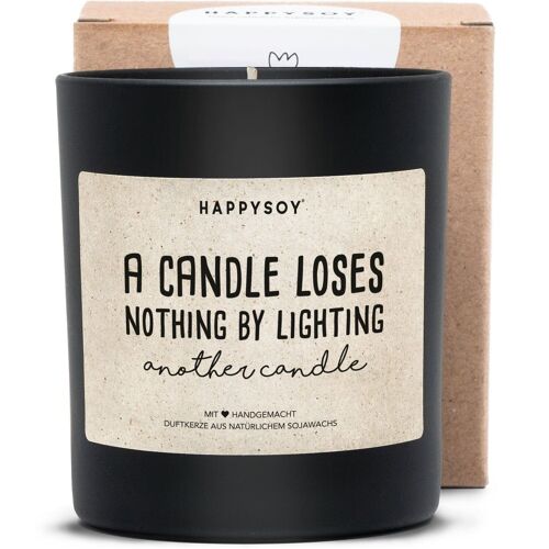 Duftkerze - A candle loses nothing by lighting another candle