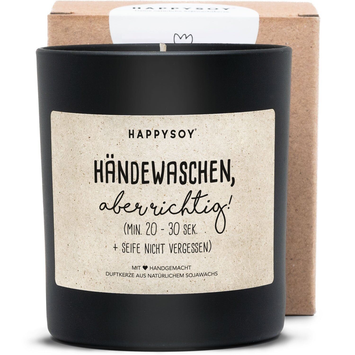 Candela profumata: lavati le mani, ma fallo bene! 
(almeno 20-30 secondi. + Non dimenticare il sapone!) 