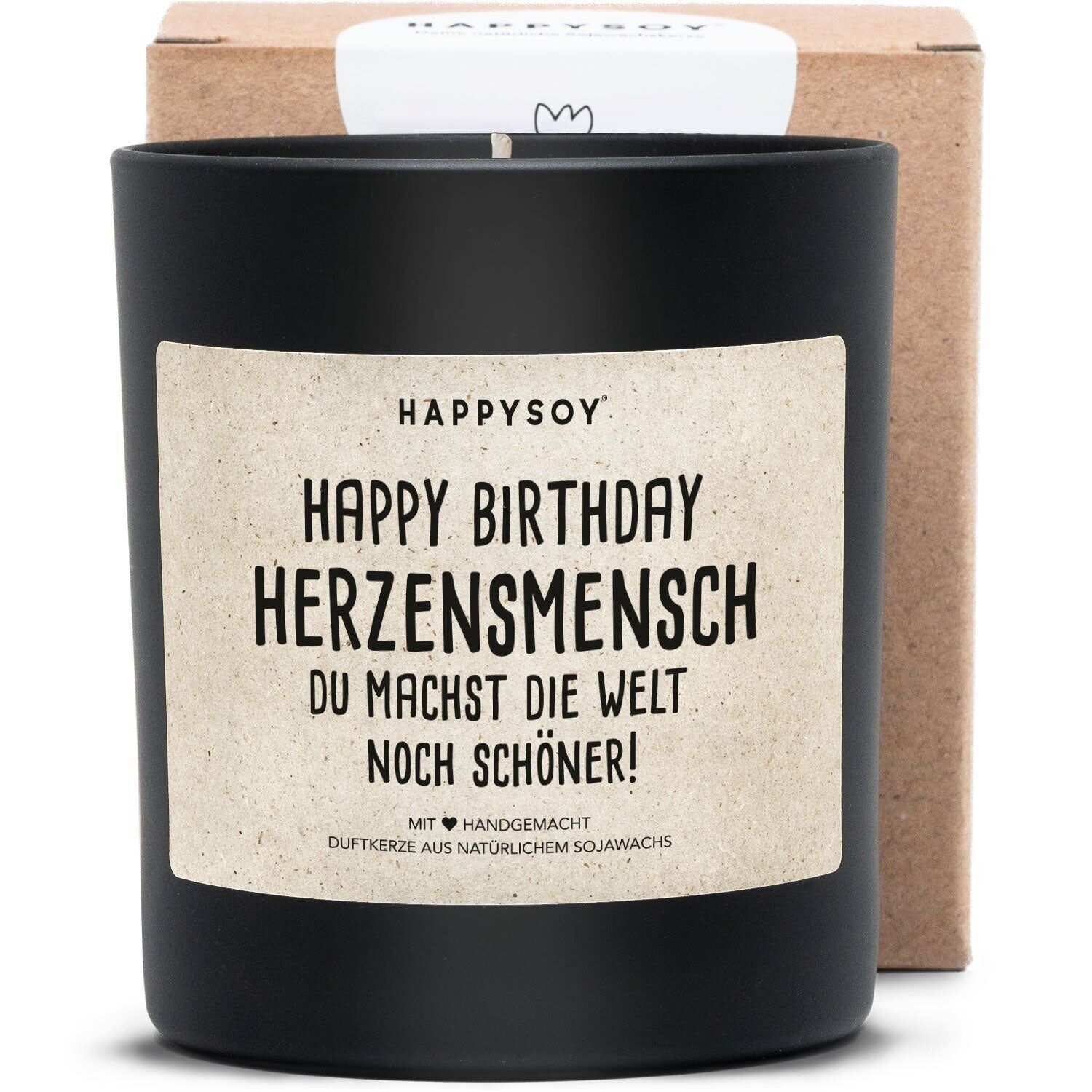 Vela perfumada - Feliz Cumpleaños
PERSONA DE CORAZON
¡Haces que el mundo sea aún más hermoso!