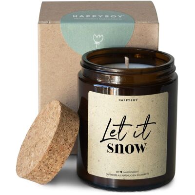 Candela profumata - Let it Snow