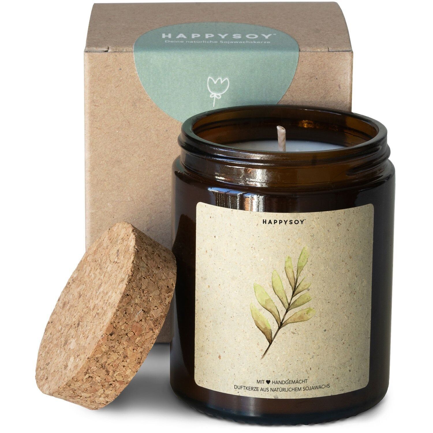 scented candle - Collection: Leafs 4