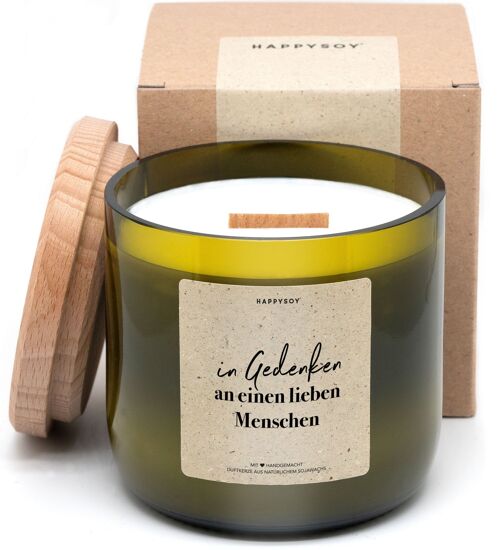 Duftkerze - In Gedenken an einen lieben Menschen!