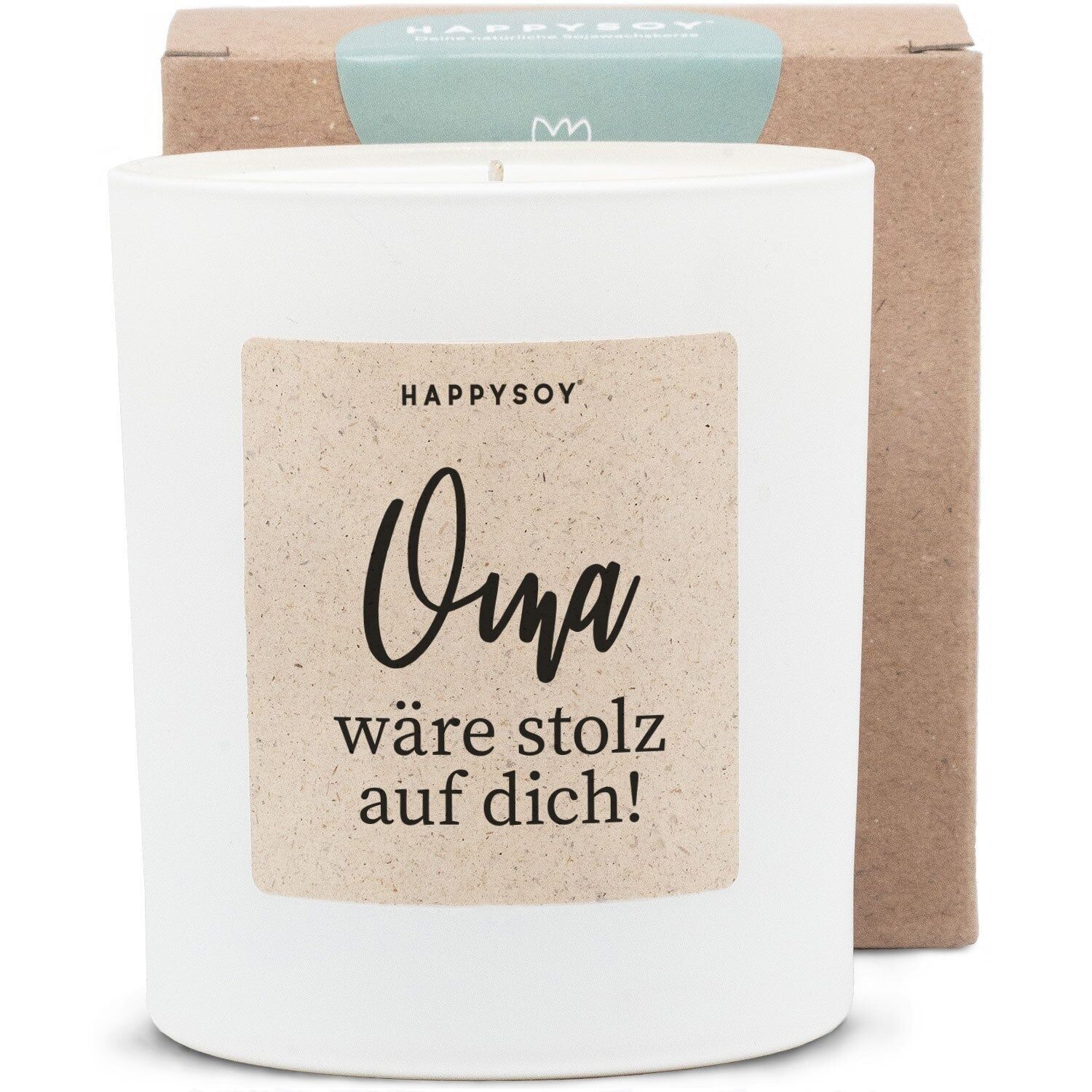 Vela perfumada: ¡la abuela estaría orgullosa de ti!