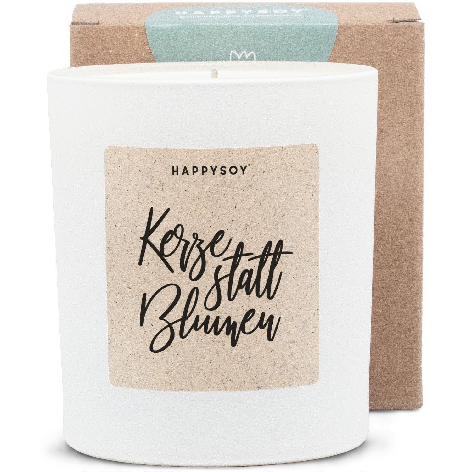 Duftkerze - Kerze statt Blumen