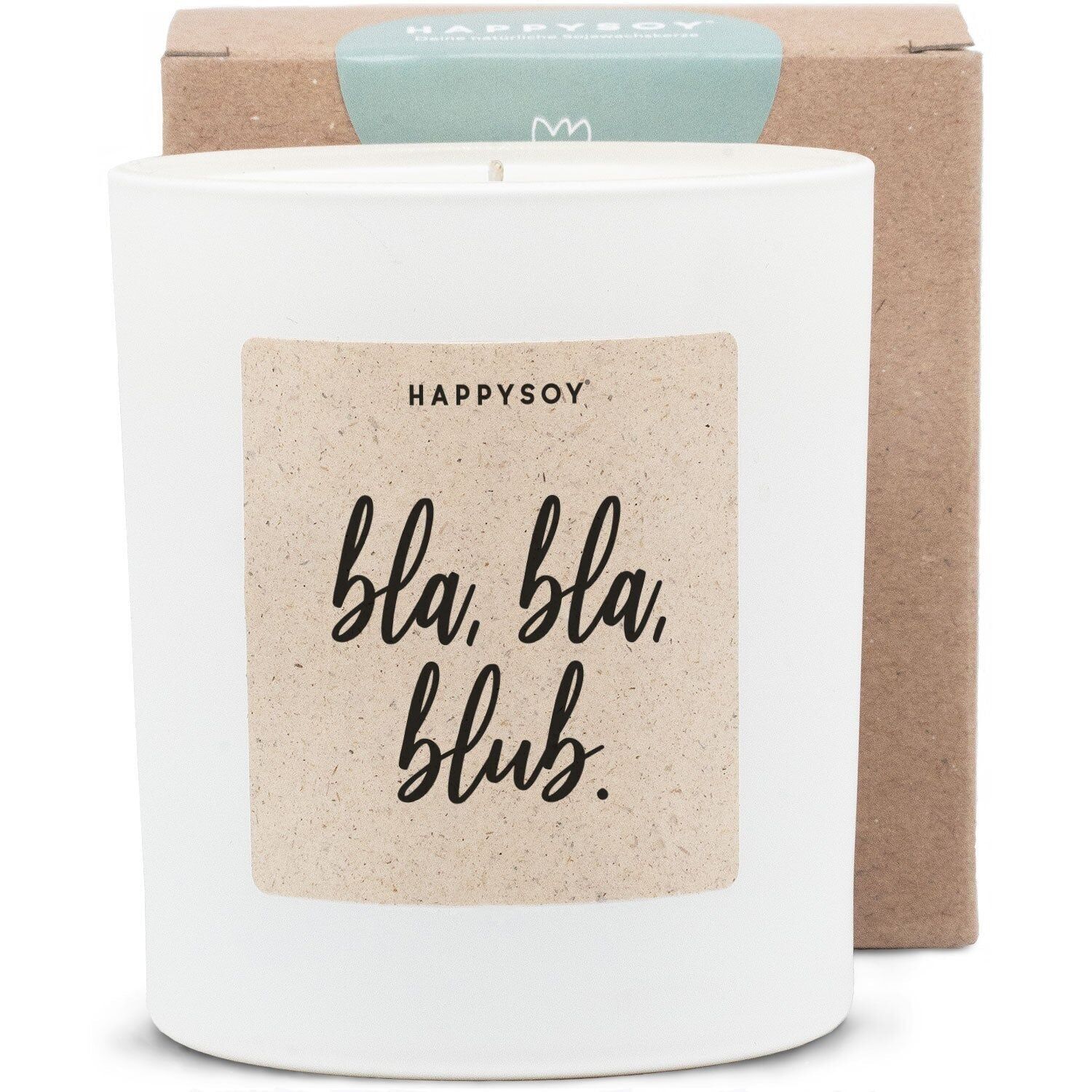 Candela profumata: blah, blah, blub.