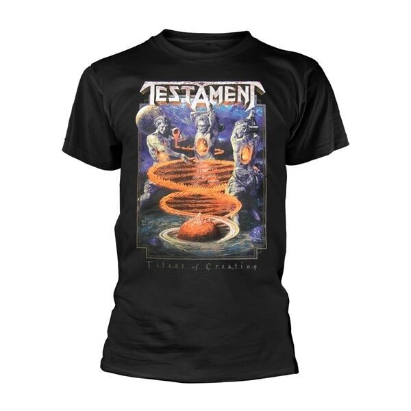 Testament T-Shirt - Titans Of Creation (Colore) Tour Europa 2020