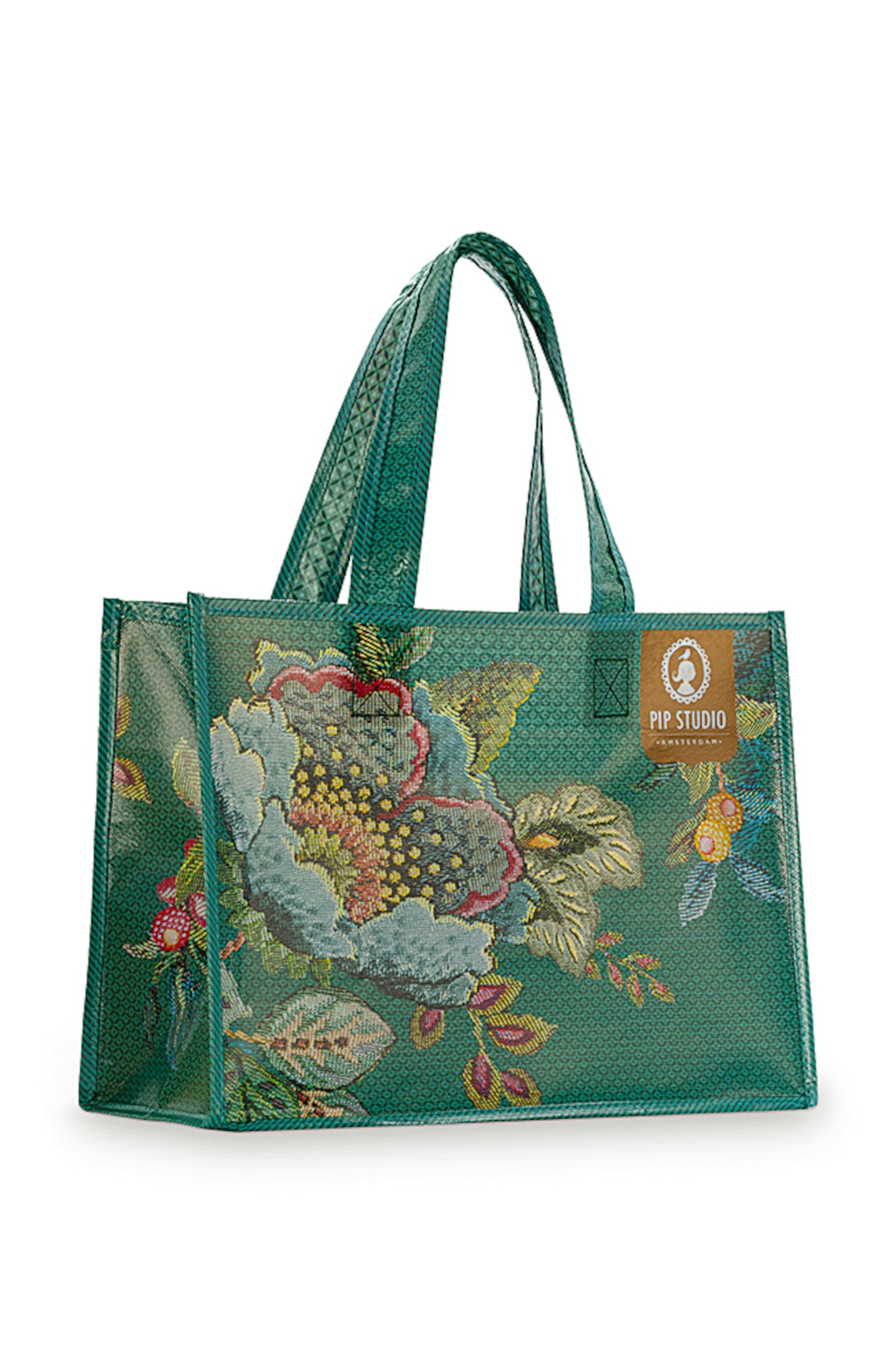 Borsa della spesa Poppy Stitch - 38x17x28cm - PIP STUDIO