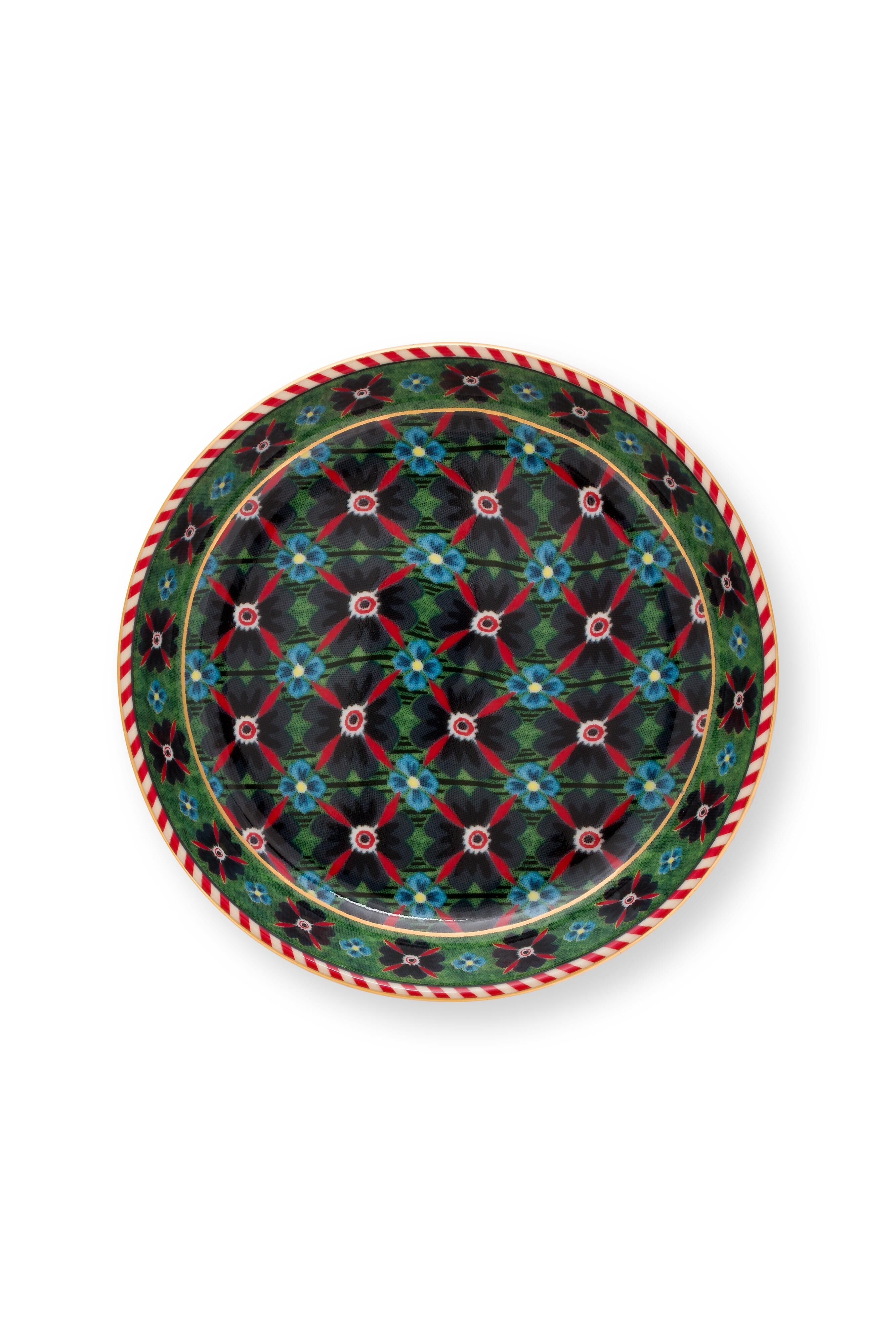 Berry Blues Grüner Taschenhalter - 10x10cm - PIP STUDIO