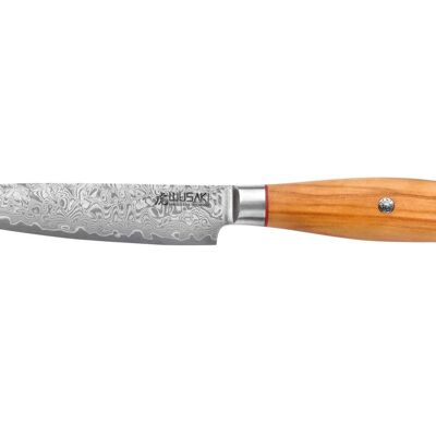 Wusaki Fujiko 10CR Universal Damascus Blade Knife 12cm