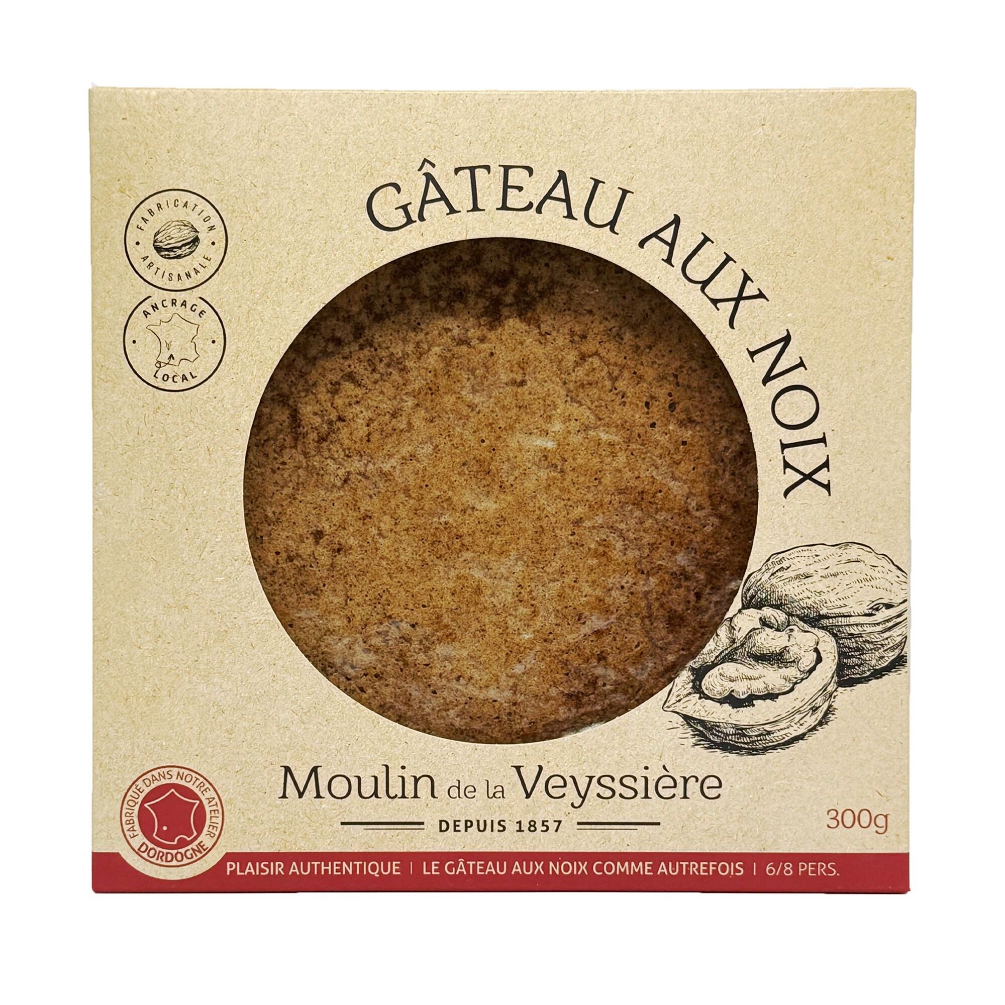 Torta alle noci - 300 g