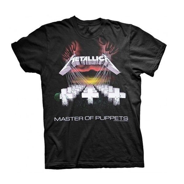 Maglietta Metallica - Master Of Puppets Tracks