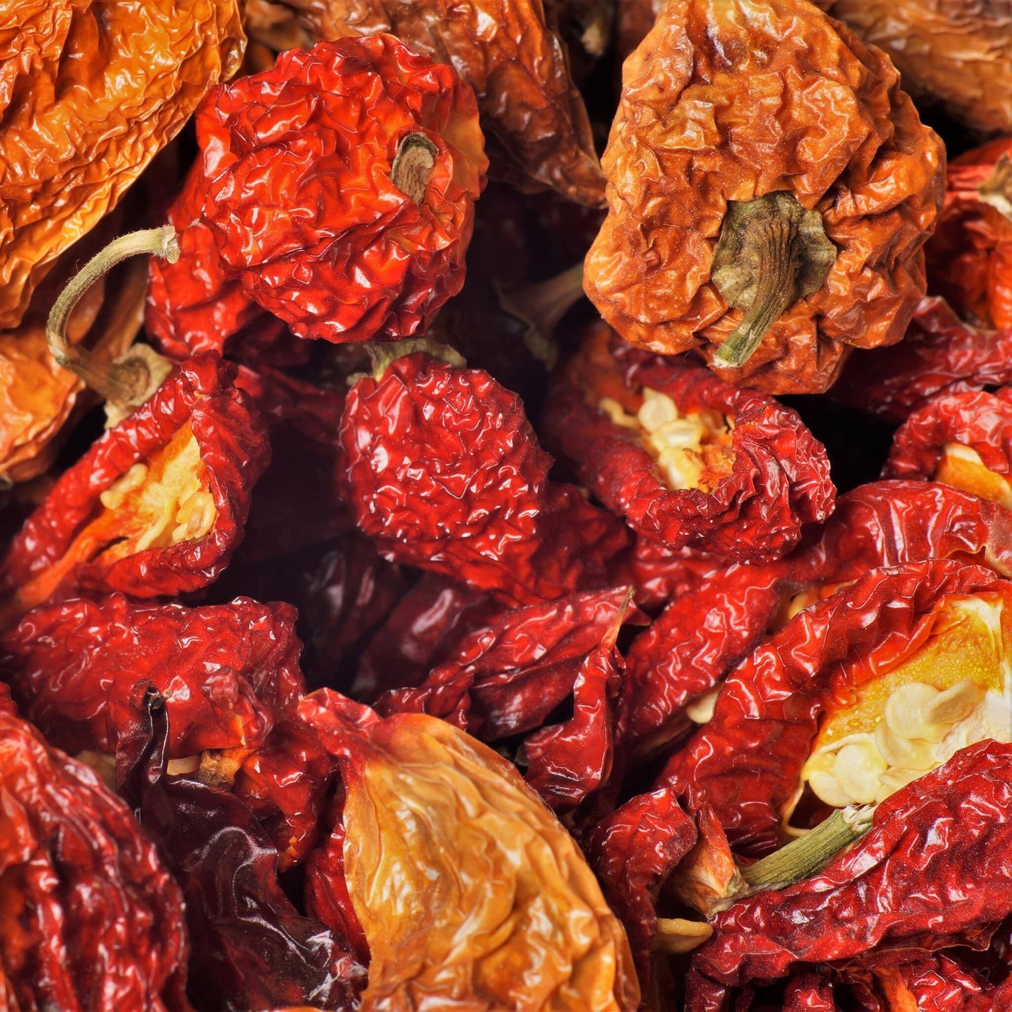 Peperoncino Scotch Bonnet essiccato | 100g | Chilli Mash Company