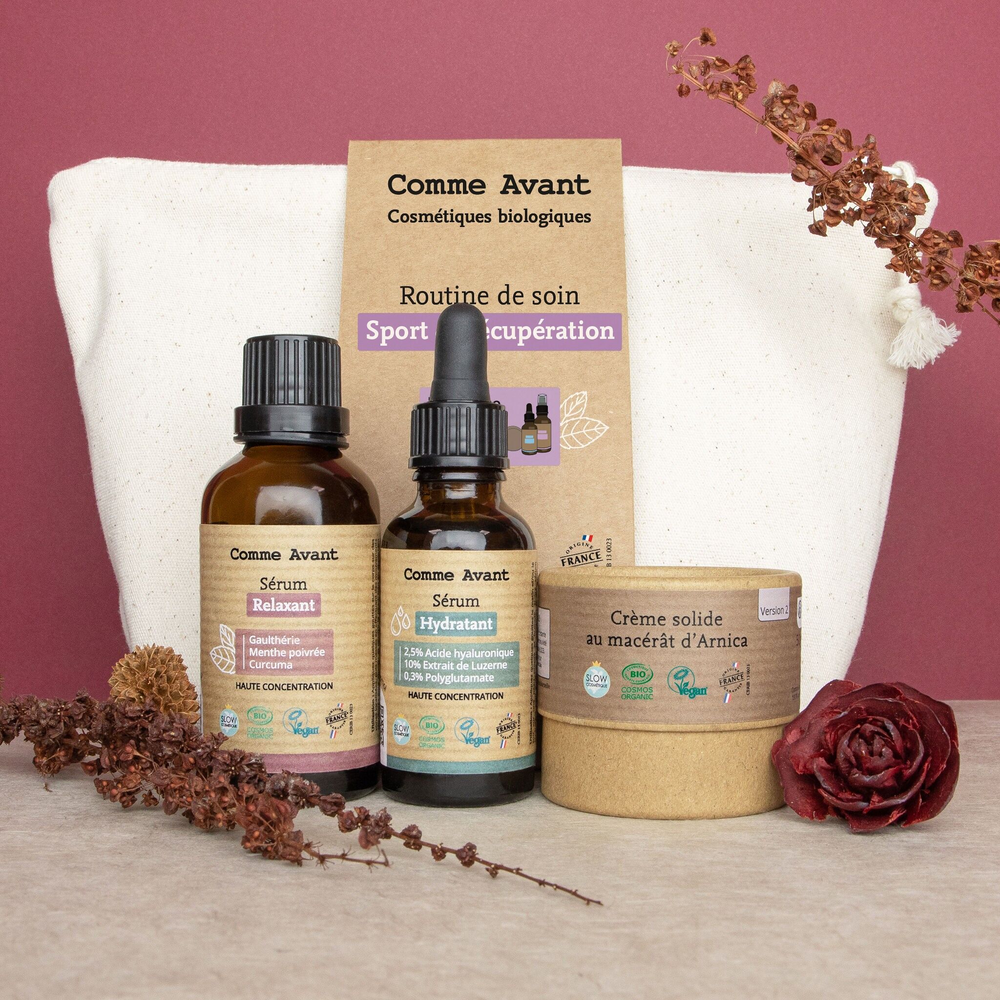 Routine soin sport et récupération