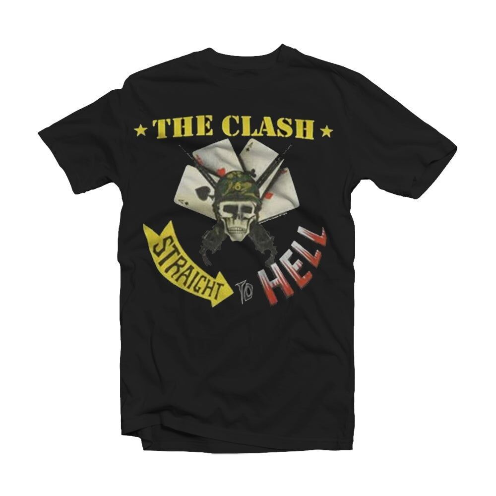Maglietta The Clash - Dritto all'inferno