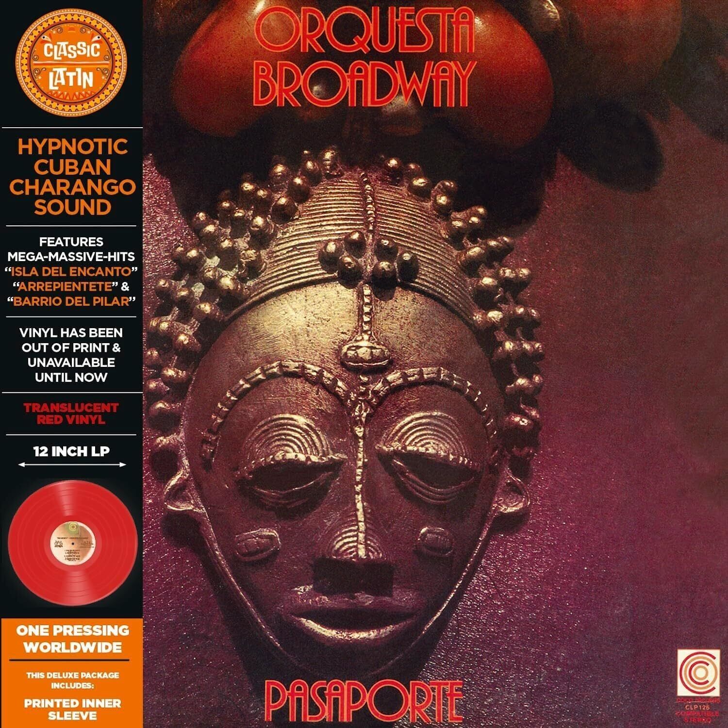 Orquesta Broadway LP - Pasaporte (Coco Records) (vinile rosso)