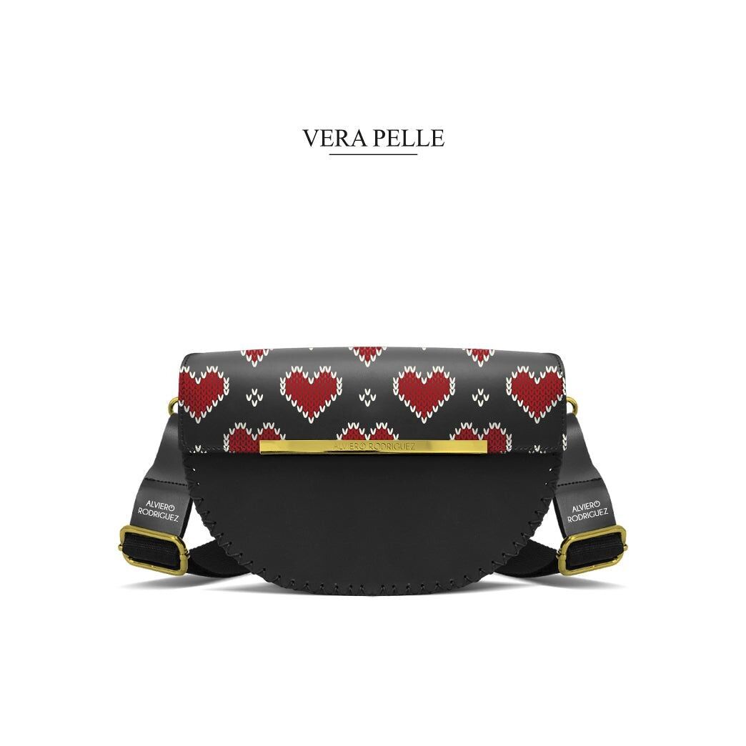 Borsa Elodie Knit Hearts