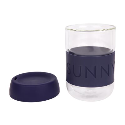 Eco Coffee Cup Navy Blue