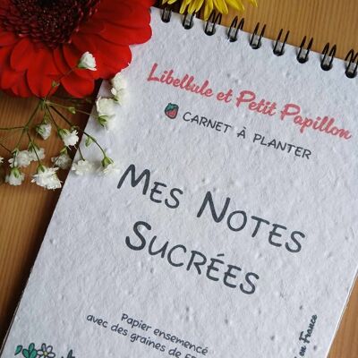Cuaderno Plantable “Mis Notas Dulces”
