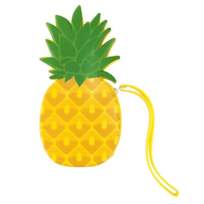 Pineapple Silicone Coin Pouch%
