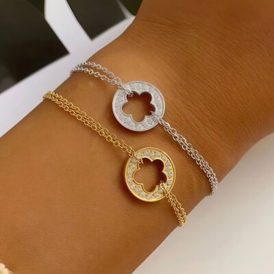 Brazalete de acero inoxidable 324AQ110