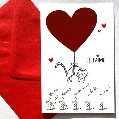 AMORE - Cartolina da grattare - Ti amo